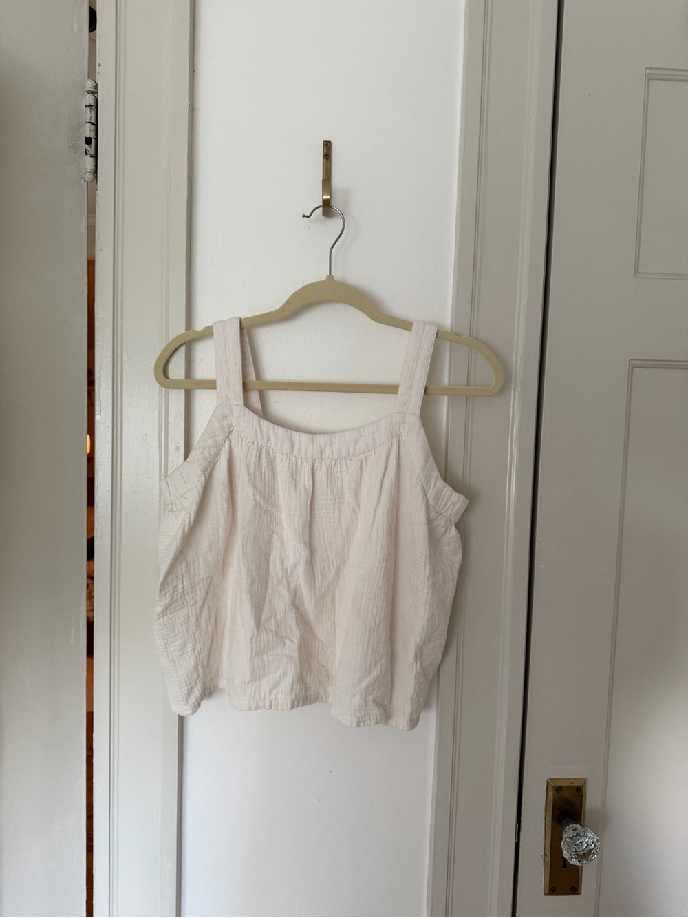 Pact organic cotton gauze tank
